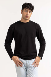 Black Basic Tee MN-TS-BS-WS23-003